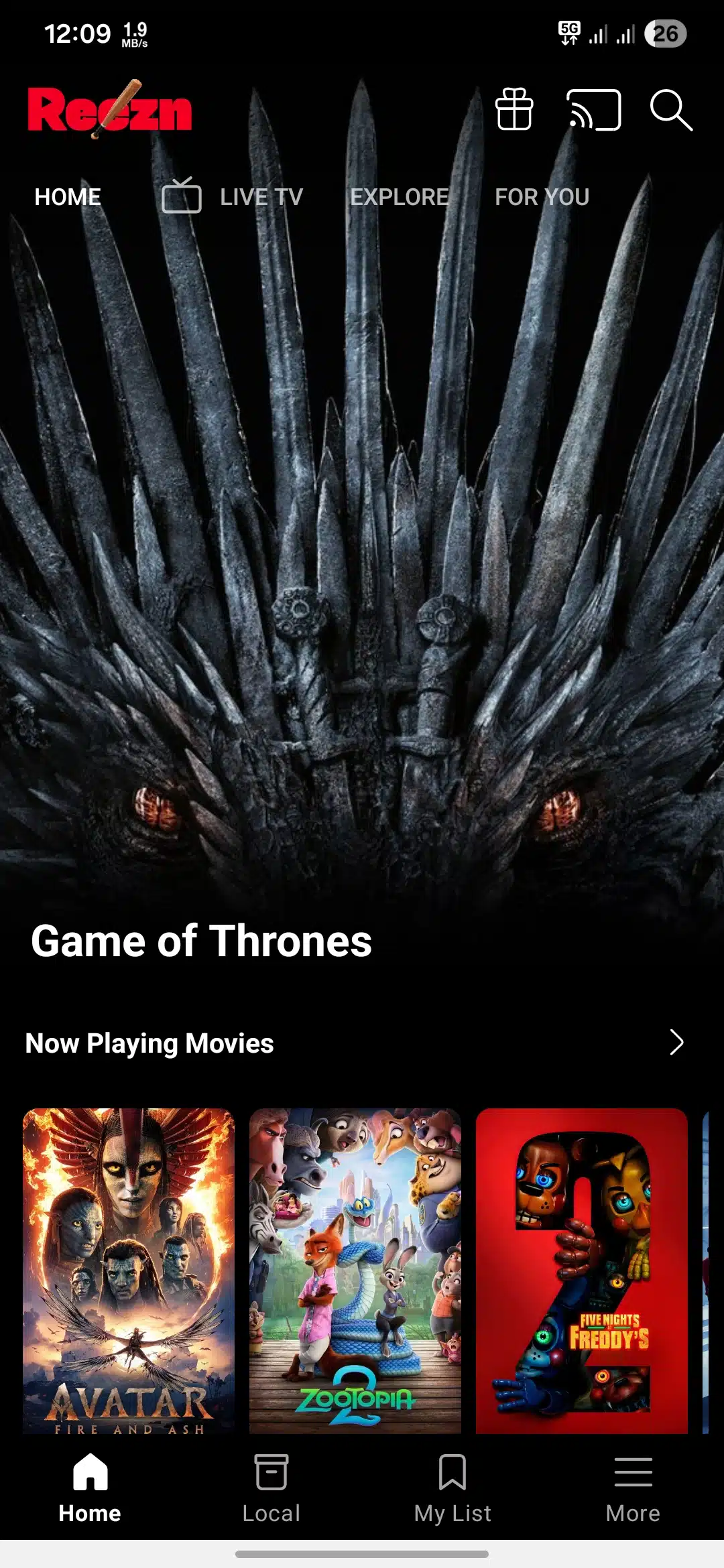 تحميل تطبيق Reezn TV مهكر للاندرويد Apk أخر إصدار 2026 مجانا تحميل تطبيق Reezn TV مهكر للاندرويد Apk أخر إصدار 2026 مجانا