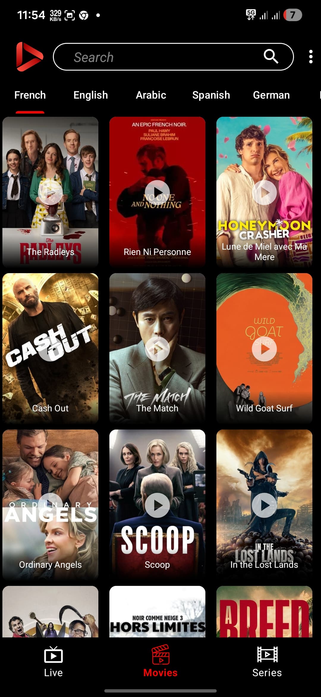 تحميل تطبيق OTF TV مهكر APK للأندرويد 2026 أخر إصدار مجانًا