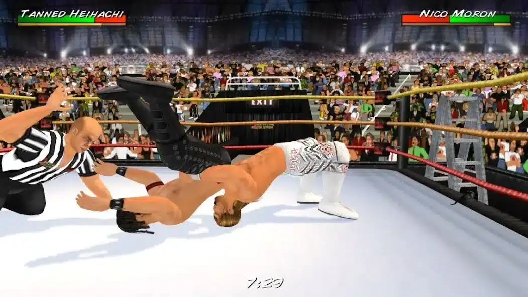 تحميل لعبة Wrestling Revolution 3D مهكرة APK للأندرويد 2027 أخر إصدار مجانًا