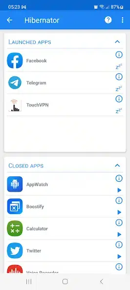 تحميل تطبيق Hibernator مهكر APK للأندرويد 2026 أخر إصدار مجانًا