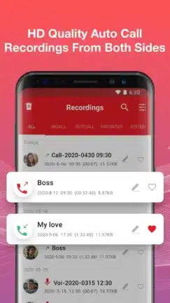 تحميل تطبيق Call Recorder Auto Recording مهكر للاندرويد Apk أخر إصدار 2026 مجانا تطبيق Call Recorder مهكر