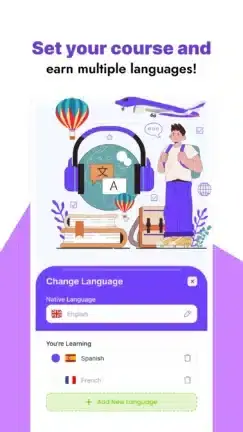 تحميل تطبيق 10 Minute Language مهكر APK للأندرويد 2026 أخر إصدار مجانًا
