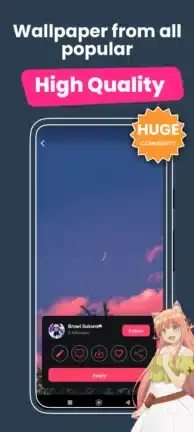 تحميل تطبيق Anime Live Wallpapers مهكر APK للأندرويد 2026 أخر إصدار مجانًا