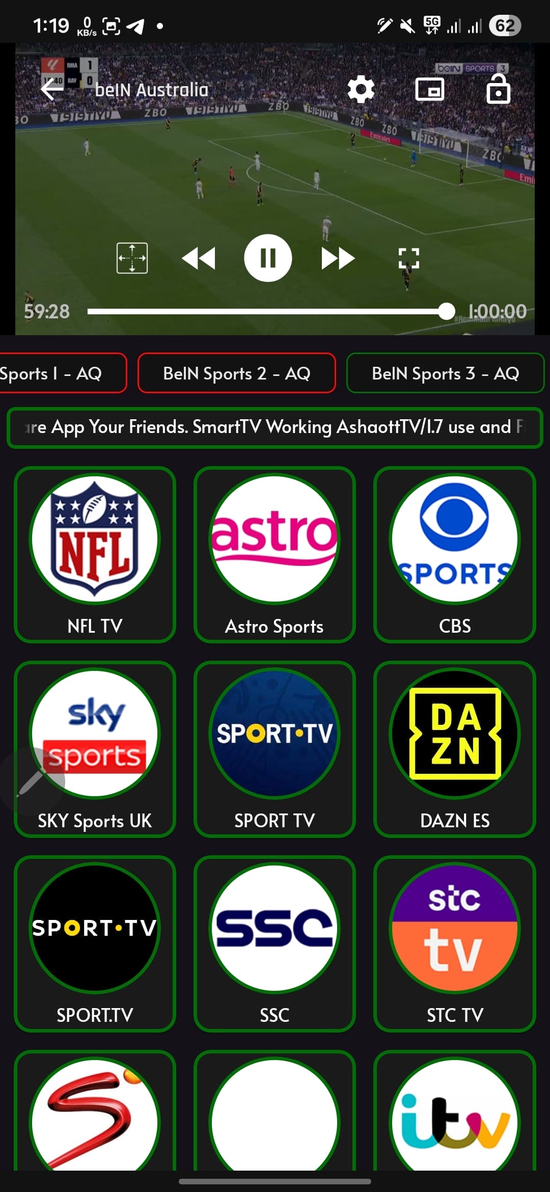 تحميل تطبيق Asha OTT مهكر APK للأندرويد 2026 أخر إصدار مجانًا