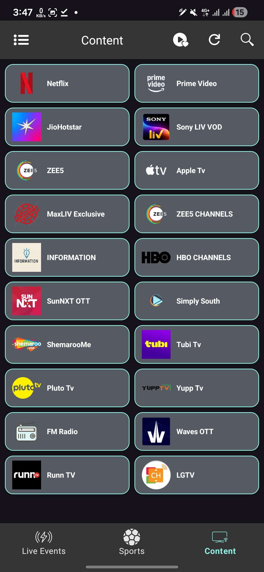 تحميل تطبيق MaxLIV مهكر APK للأندرويد 2026 أخر إصدار مجانًا