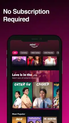تحميل تطبيق Amazon miniTV مهكر APK للأندرويد 2026 أخر إصدار مجانًا