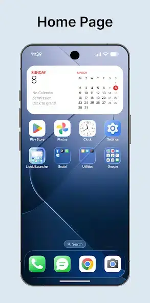 تحميل تطبيق Liquid Launcher OS 26 مهكر APK للأندرويد 2026 أخر إصدار مجانًا