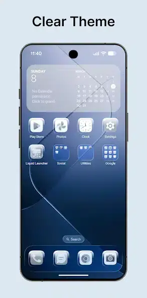 تحميل تطبيق Liquid Launcher OS 26 مهكر APK للأندرويد 2026 أخر إصدار مجانًا