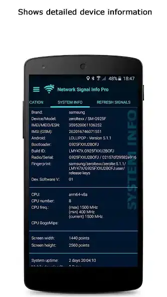 تحميل تطبيق Network Signal Info مهكر APK للأندرويد 2026 أخر إصدار مجانًا