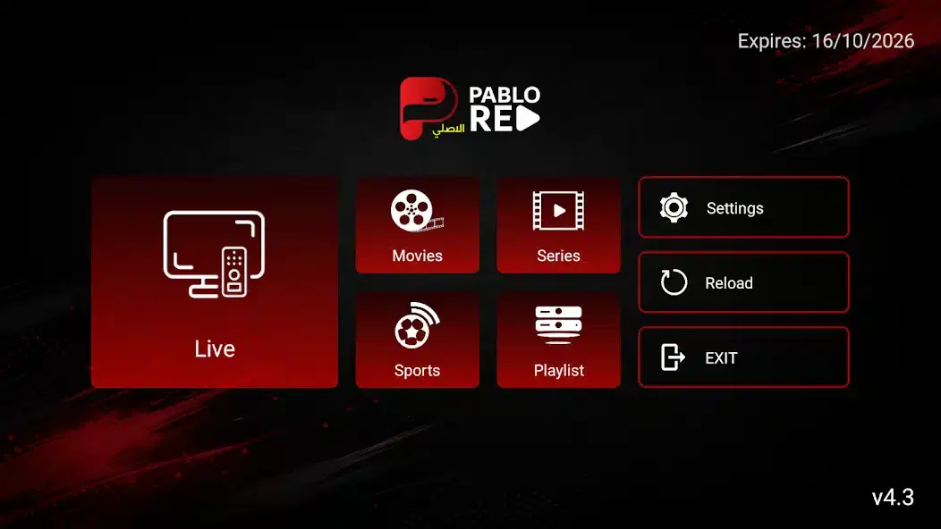تحميل تطبيق بابلو تيفي Pablo TV RED مهكر APK للأندرويد 2026 أخر إصدار مجانًا