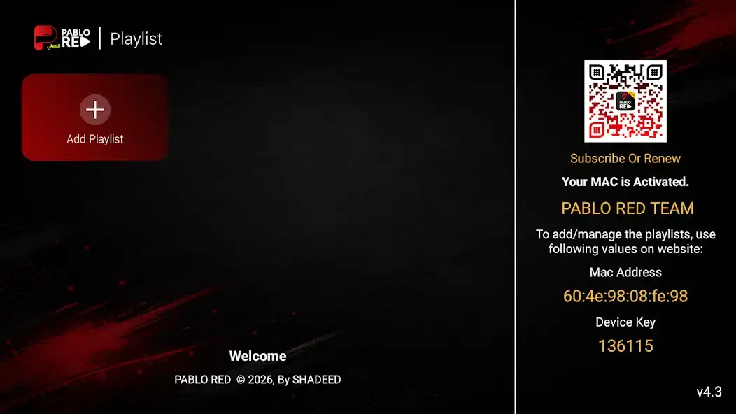 تحميل تطبيق بابلو تيفي Pablo TV RED مهكر APK للأندرويد 2026 أخر إصدار مجانًا