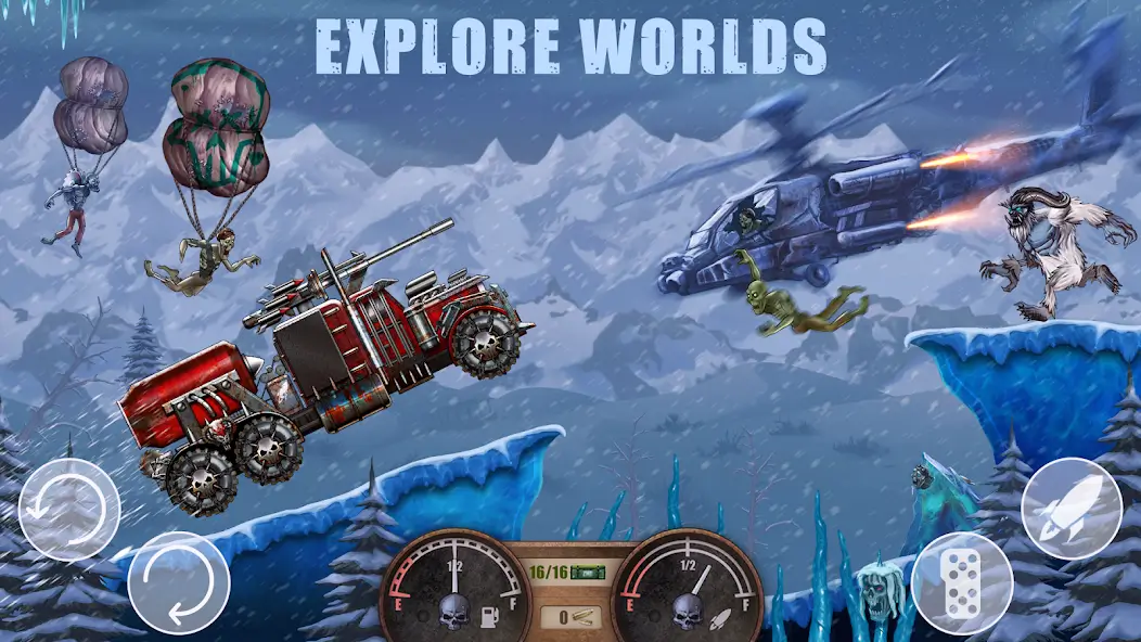 تحميل لعبة Zombie Hill Racing مهكرة APK للأندرويد 2026 أخر إصدار مجانًا