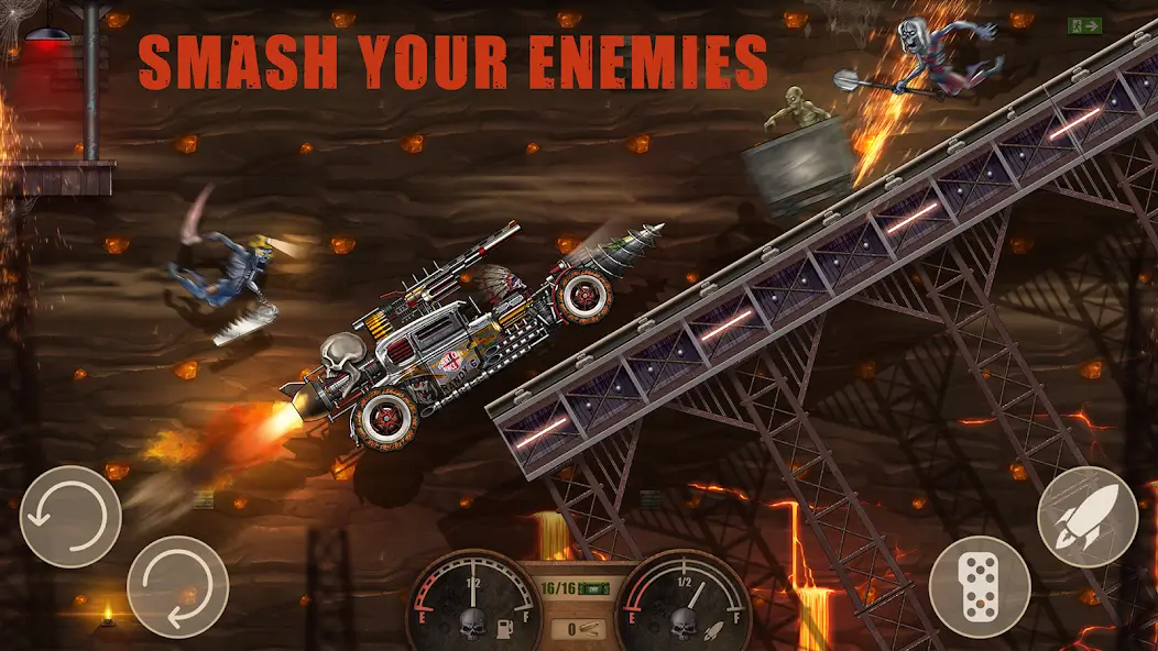 تحميل لعبة Zombie Hill Racing مهكرة APK للأندرويد 2026 أخر إصدار مجانًا