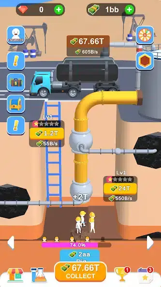 تحميل لعبة Idle Oil Well مهكرة APK للأندرويد 2026 أخر إصدار مجانًا