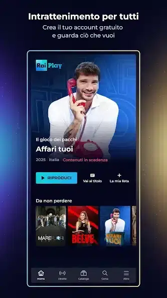 تحميل برنامج Raiplay مهكر APK للأندرويد 2026 أخر إصدار مجانًا