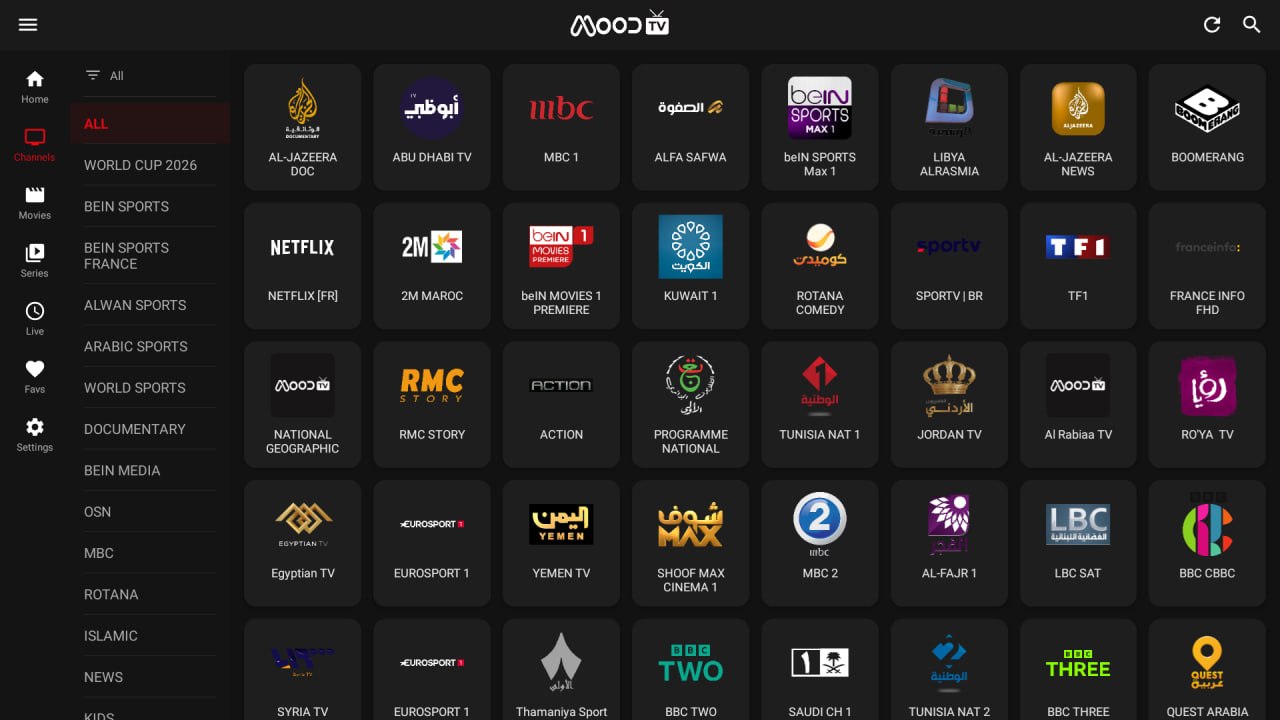 تحميل تطبيق مود تيفي Mood TV مهكر APK للأندرويد 2026 أخر إصدار مجانًا