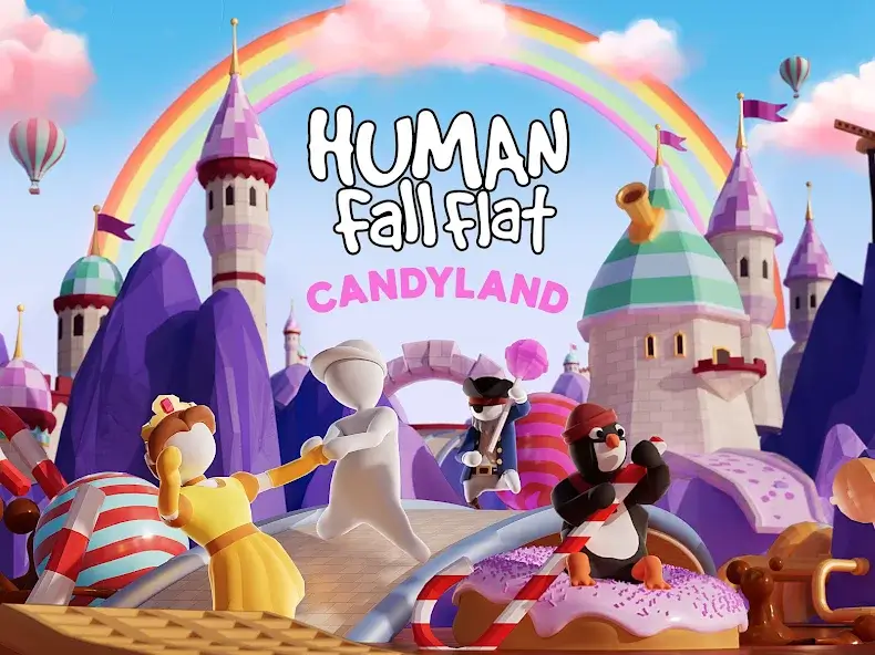تحميل لعبة Human Fall Flat مهكرة APK للأندرويد 2026 أخر إصدار مجانًا