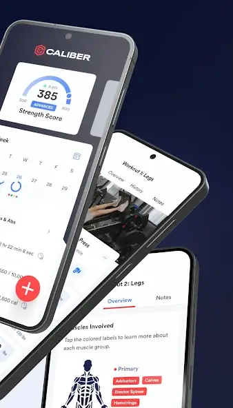 تحميل تطبيق Caliber Strength Training مهكر APK للأندرويد 2026 أخر إصدار مجانًا