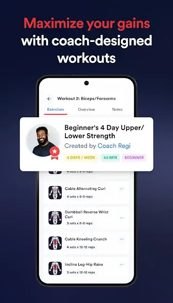 تحميل تطبيق Caliber Strength Training مهكر APK للأندرويد 2026 أخر إصدار مجانًا