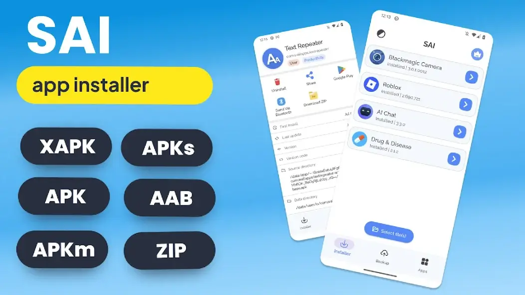 تحميل تطبيق SAI Split APKs Installer مهكر APK للأندرويد 2026 أخر إصدار مجانًا