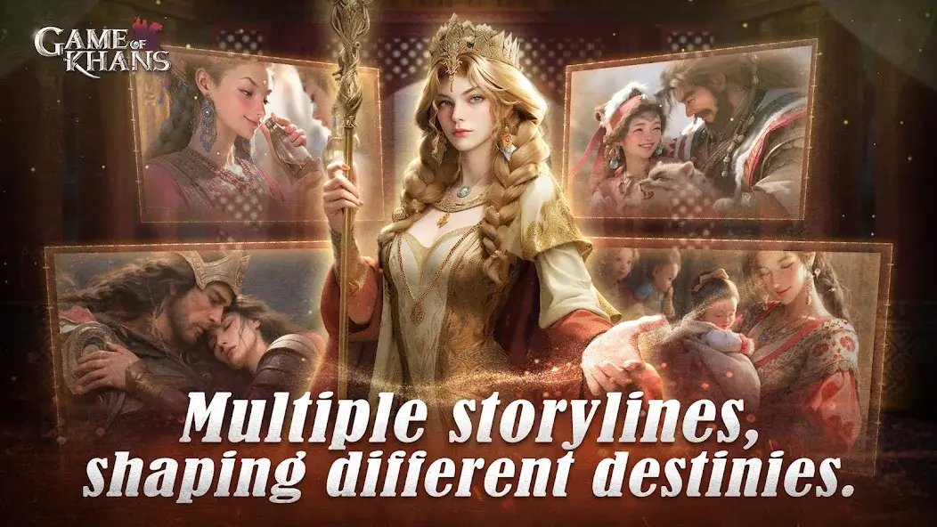 تحميل لعبة Game of Khans مهكرة APK للأندرويد 2026 أخر إصدار مجانًا