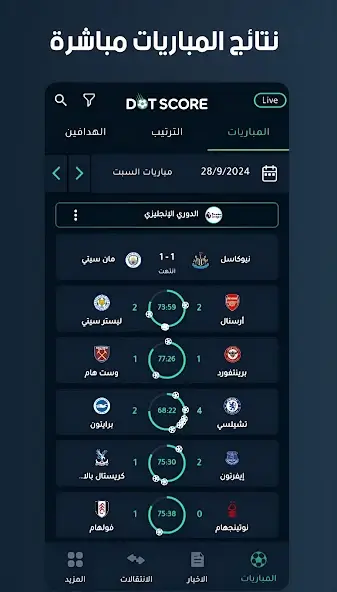 تحميل تطبيق دوت سكور Dot Score مهكر APK للأندرويد 2026 أخر إصدار مجانًا