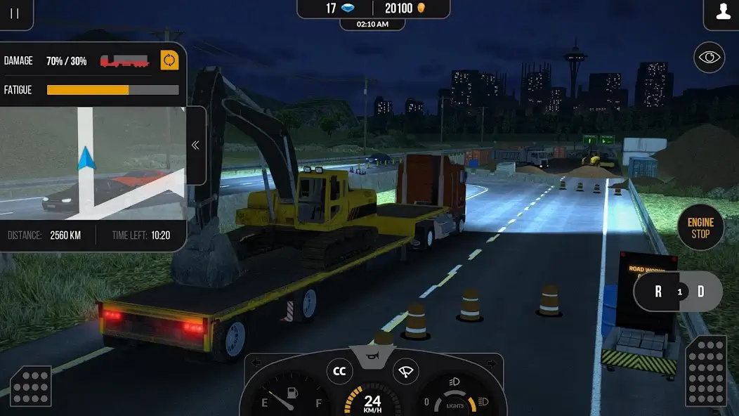 تحميل لعبة Truck Simulator PRO 2 مهكرة APK للأندرويد 2026 أخر إصدار مجانًا