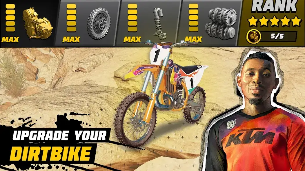 تحميل لعبة Dirt Bike Unchained مهكرة APK للأندرويد 2026 أخر إصدار مجانًا