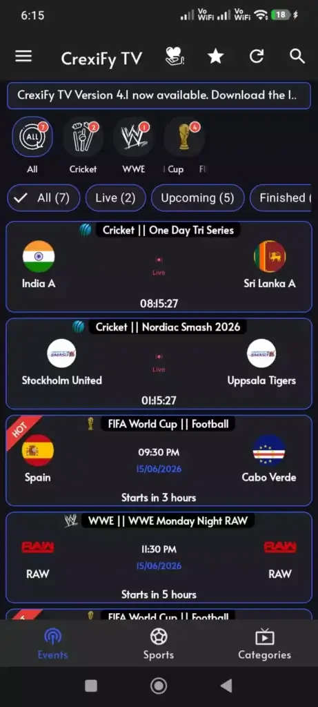 تحميل تطبيق CrexiFy TV مهكر APK للأندرويد 2026 أخر إصدار مجانًا