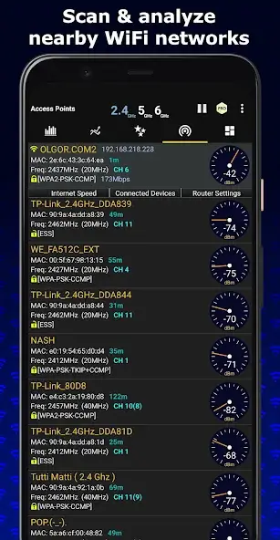 تحميل تطبيق WiFi Analyzer مهكر APK للأندرويد 2026 أخر إصدار مجانًا