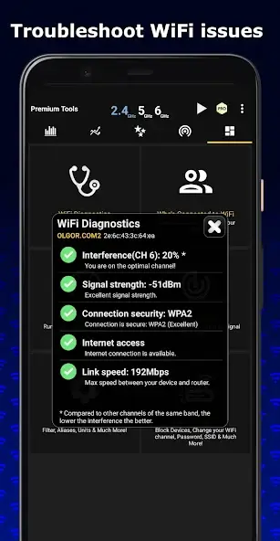 تحميل تطبيق WiFi Analyzer مهكر APK للأندرويد 2026 أخر إصدار مجانًا