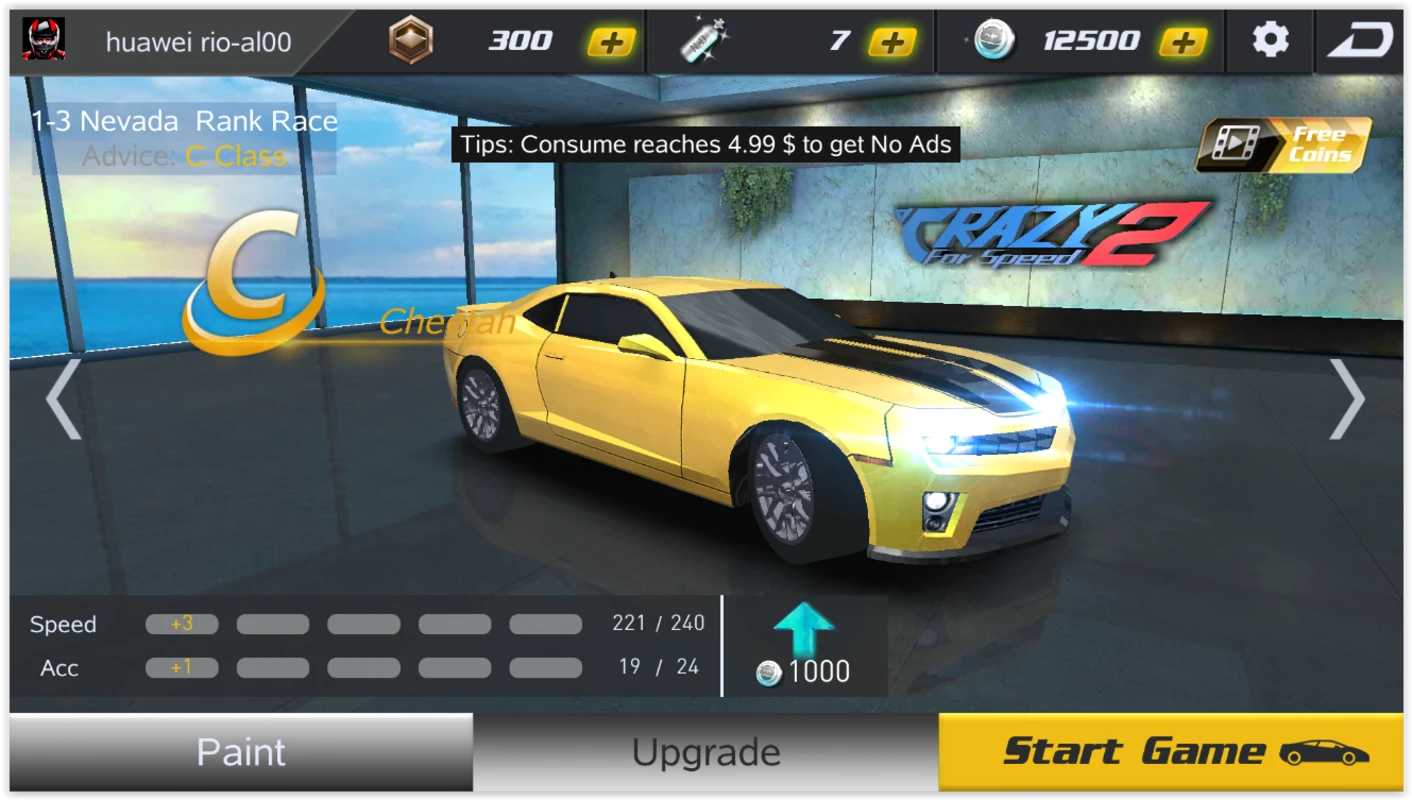 تحميل لعبة Crazy For Speed 2 مهكرة APK للأندرويد 2026 أخر إصدار مجانًا