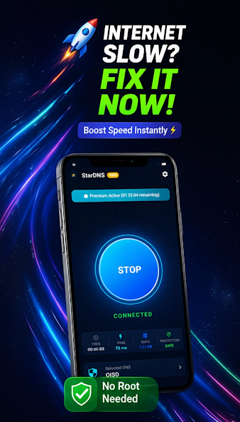 تحميل تطبيق StarDNS مهكر APK للأندرويد 2026 أخر إصدار مجانًا