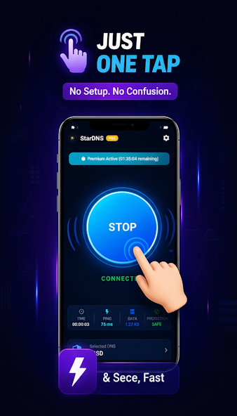 تحميل تطبيق StarDNS مهكر APK للأندرويد 2026 أخر إصدار مجانًا