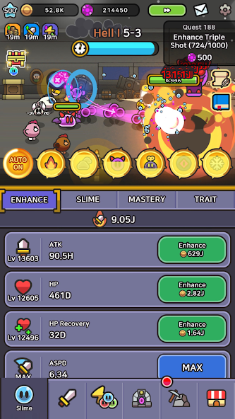 تحميل لعبة Legend of Slime مهكرة APK للأندرويد 2026 أخر إصدار مجانًا