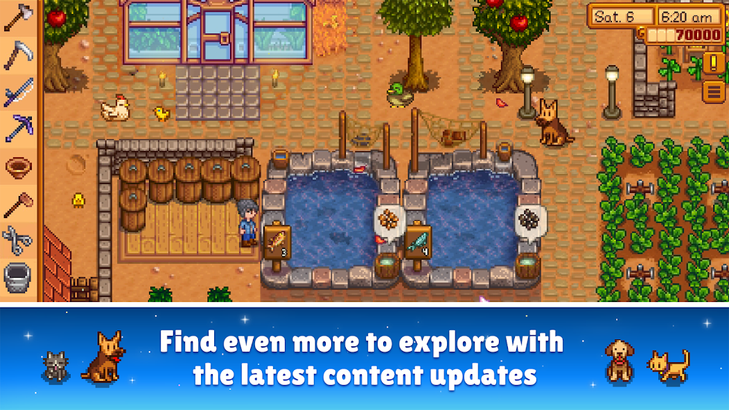 تحميل لعبة Stardew Valley مهكرة APK للأندرويد 2026 أخر إصدار مجانًا