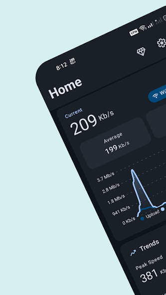 تحميل تطبيق مقياس سرعة الإنترنت Bitvelo مهكر APK للأندرويد 2026 أخر إصدار مجانًا
