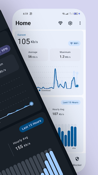 تحميل تطبيق مقياس سرعة الإنترنت Bitvelo مهكر APK للأندرويد 2026 أخر إصدار مجانًا