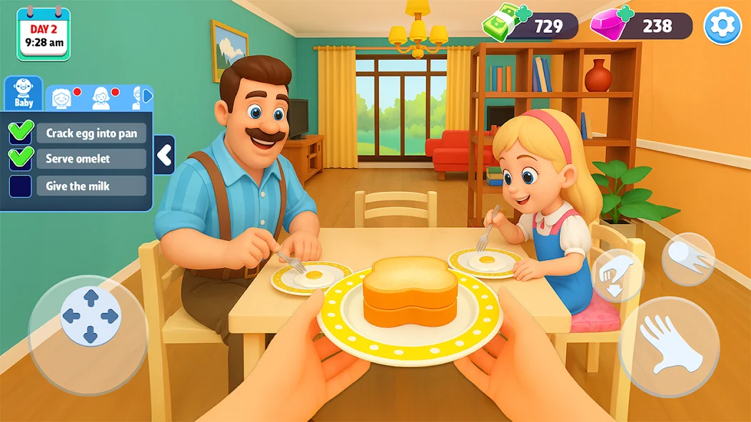 تحميل لعبة Mother Life Simulator مهكرة APK للأندرويد 2026 أخر إصدار مجانًا