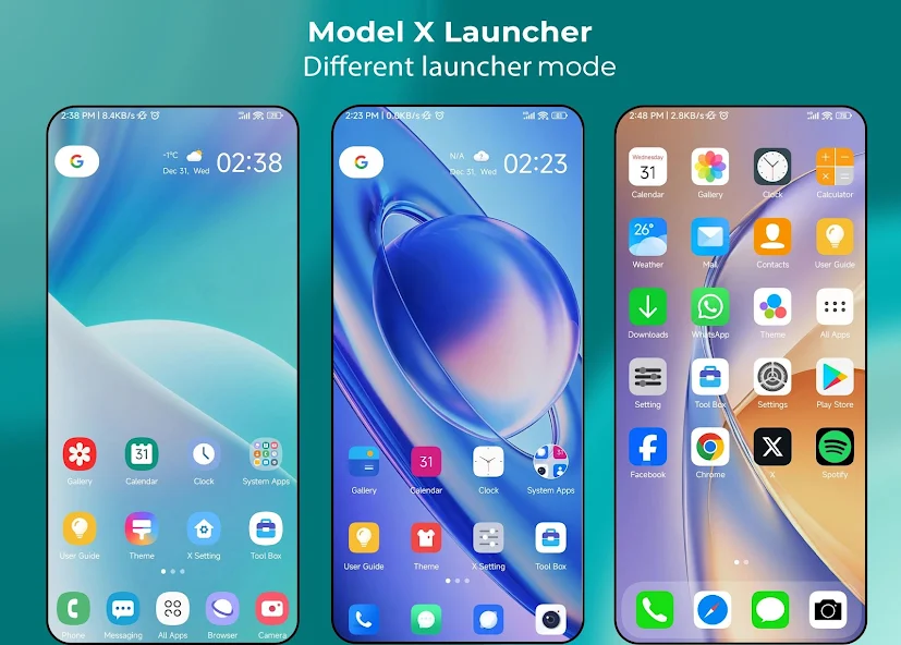 تحميل تطبيق X Launcher مهكر APK للأندرويد 2026 أخر إصدار مجانًا