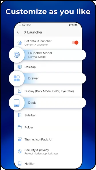 تحميل تطبيق X Launcher مهكر APK للأندرويد 2026 أخر إصدار مجانًا