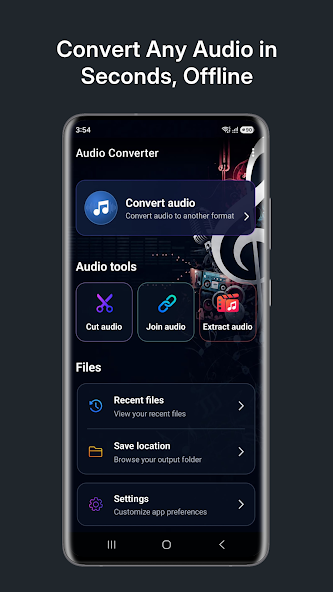 تنزيل برنامج Audio Converter مهكر APK للأندرويد 2026 أخر إصدار مجانًا