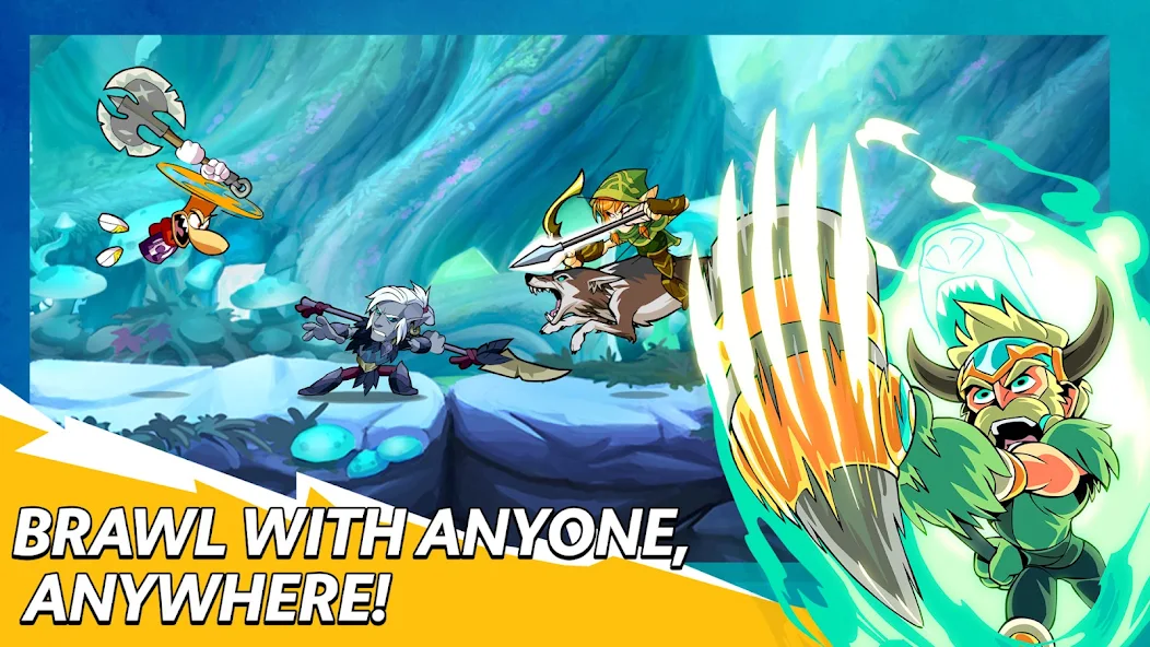 تحميل لعبة Brawlhalla مهكرة APK للأندرويد 2026 أخر إصدار مجانًا