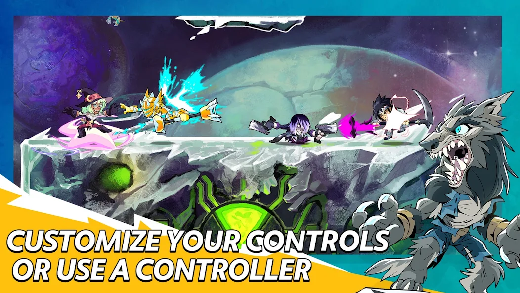 تحميل لعبة Brawlhalla مهكرة APK للأندرويد 2026 أخر إصدار مجانًا