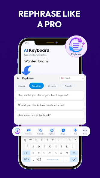 تحميل تطبيق Ai Keyboard App مهكر APK للأندرويد 2026 أخر إصدار مجانًا