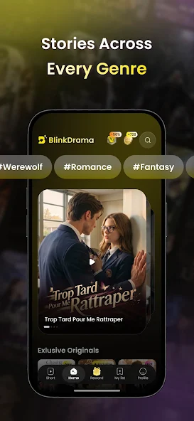 تنزيل برنامج بلينك دراما BlinkDrama مهكر APK للأندرويد 2026 أخر إصدار مجانا