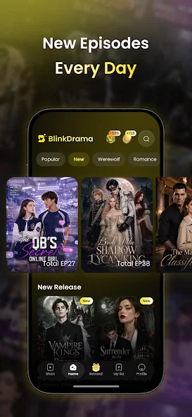 تنزيل برنامج بلينك دراما BlinkDrama مهكر APK للأندرويد 2026 أخر إصدار مجانا
